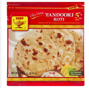 Picture of D-FRZ TANDOORI ROTI 5PCS