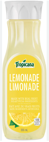 Picture of TROPICANA LEMONADE 355ML