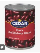 Picture of CEDAR-KIDNEY BEANS DK 540ML