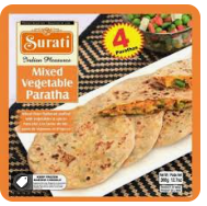 Picture of S-FRZ MIX VEG PARATHA 360G