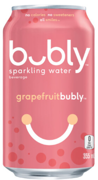 Picture of BUBLY GRAPEFRUIT 355ML
