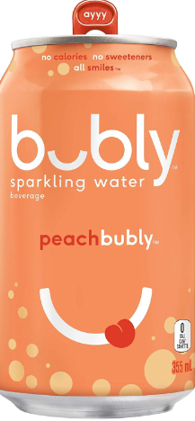 Picture of BUBLY PEACH 355ML