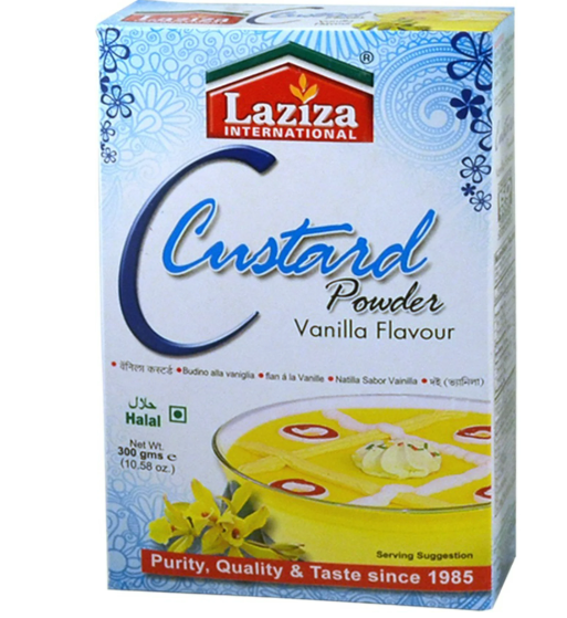 Picture of LAZIZA CUSTARD POWDER (VANILLA )  300 GMS