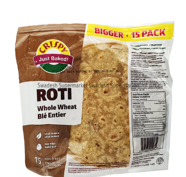 Picture of CRISPY ROTI WHOLE WHEAT 750GM