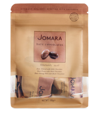 Picture of JOMARA CHOCO DATES 100GM
