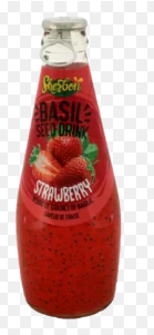 Picture of SHERBON BASIL SEED DRINK STRAWBERRY 290 ML