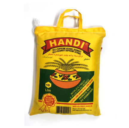 Picture of HANDI SELLA BASMATI RICE 10LB