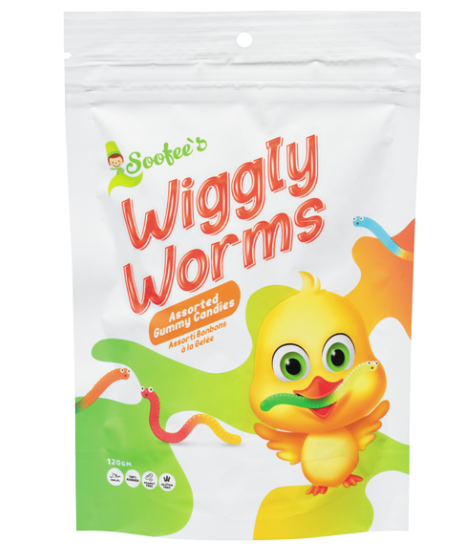 Picture of SOOFEES WIGGLY WORMS 120GMS