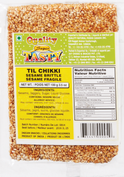 Picture of QUALITY SEASAME CHIKKI 100GM