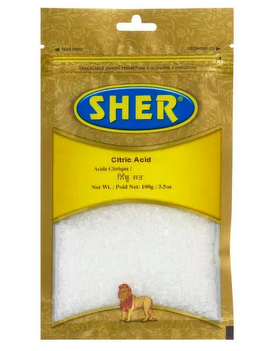 Picture of SHER CITRIC ACID 100GM