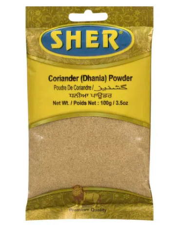 Picture of SHER CORIANDER DHANIA PWD 100GM