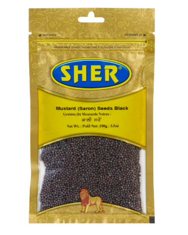 Picture of SHER MUSTARD SEED BLACK 100GM