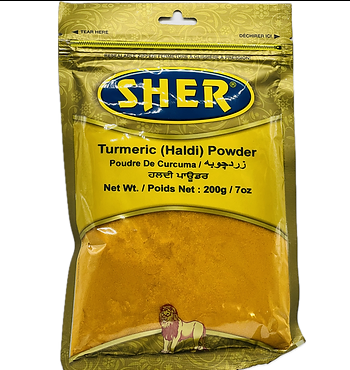 Picture of SHER TURMERIC HALDI PWD 200GM