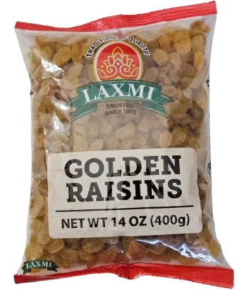 Picture of LAXMI RAISIN GLDN 400GM