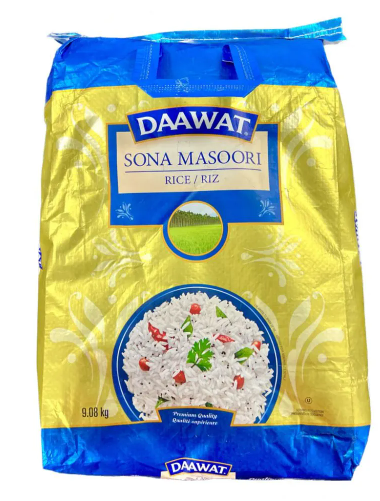 Picture of DAWAT SONA MASOORI RICE 20LB