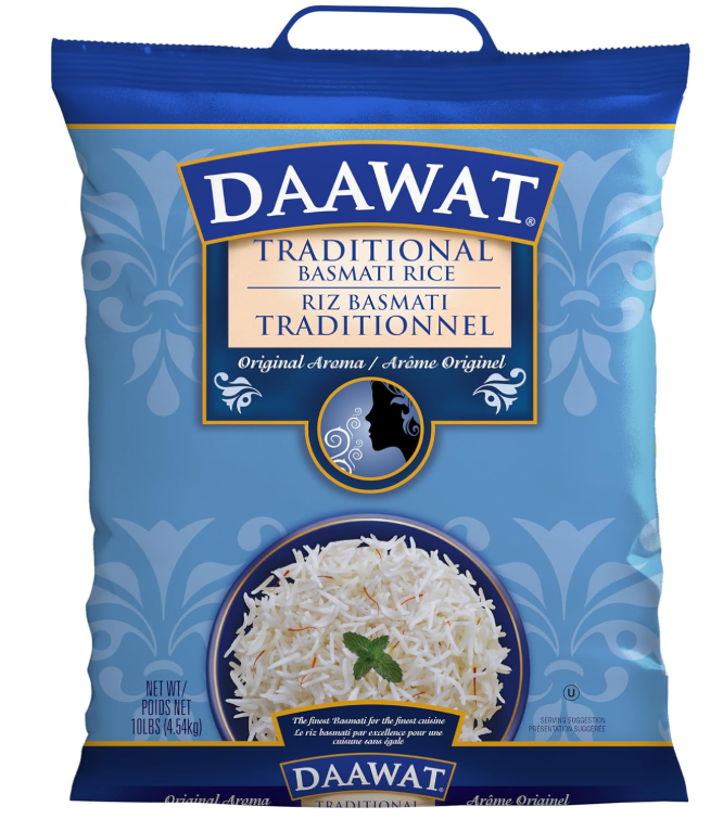Picture of DAWAT BASMATI RICE 10LB