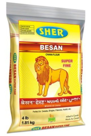 Picture of Sher Besan Fine flour 4LB