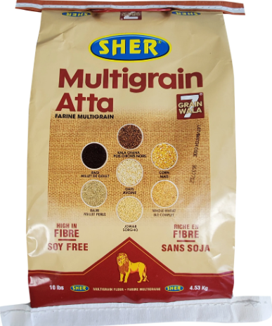 Picture of SHER MULTIGRAIN ATTA 10LB