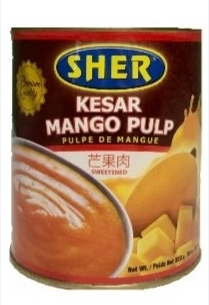 Picture of SHER KESAR MANGO PULP  850GM