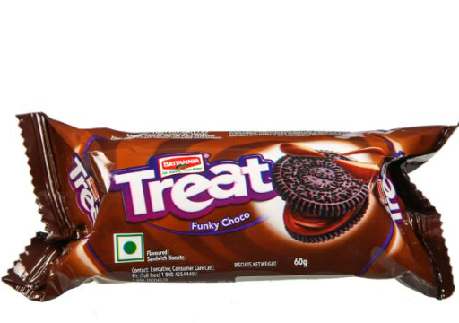 Picture of BR CHOCO CREAM BISCUITS 100GM