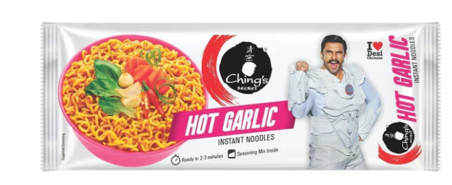 Picture of CHINGS NOODLES- HOT AND GARLIC 240G