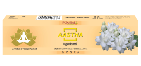 Picture of PATANJALI ASTHA AGARBATTI MOGRA 75GM