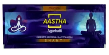 Picture of PATANJALI ASTHA AGARBATTI SHANTI 75GM