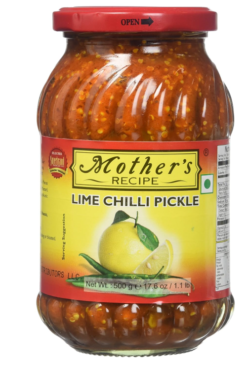 Picture of MOTHERS LIME & CHILLI PICKLE 500GM