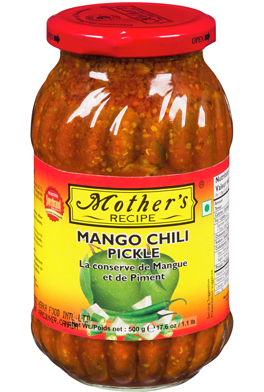 Picture of MOTHERS MANGO & CHILLI PICKLE 500GM