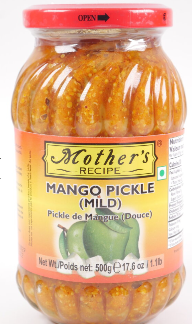 Picture of MOTHERS MANGO MILD PICKLE 500GM