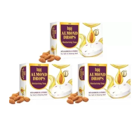 Picture of BAJ ALMD DROP SOAP 3PSC 3X100GM