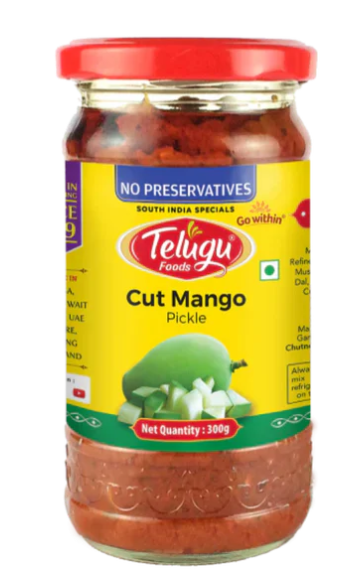 Picture of TELUGU CUT MANGO PKLE W/O 300GM