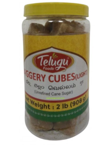 Picture of TELUGU JAGGERY CUBES LIGHT 2LB