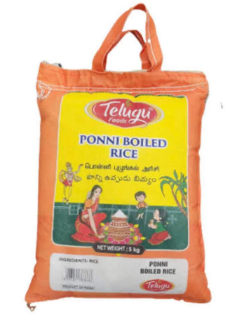 Picture of TELUGU PONNI BOILED RICE 10LB