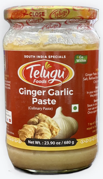 Picture of TELUGU GINGER GARLIC PASTE 680GM
