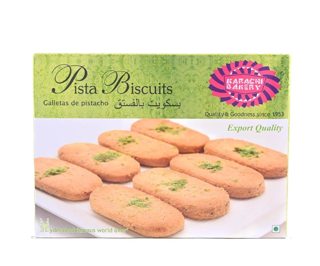 Picture of KARACHI GREEN PISTA BISCUIT 400GM