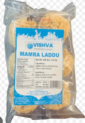 Picture of VISHVA MAMRA LADOO 100GM