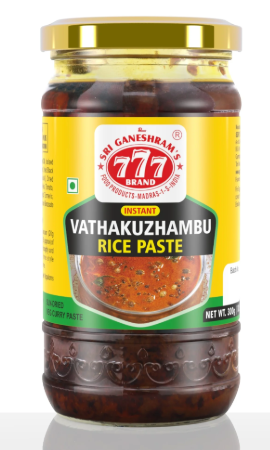 Picture of 777 VATHAKULAMBE RICE PASTE 300 GM